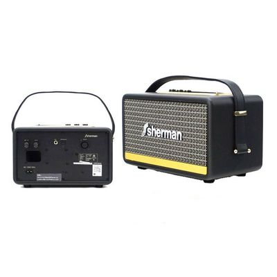 SHERMAN Bluetooth Speaker (60 W, Black) SB-33B2B PLUS (BT)